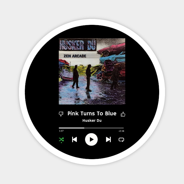 Stereo Music Player - Pink Turns To Blue Magnet by Stereo Music